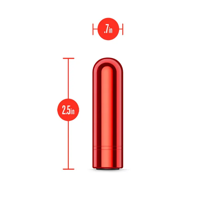 Blush Kool Vibes - Rechargeable Mini Bullet - Cherry | Female Sex Toys