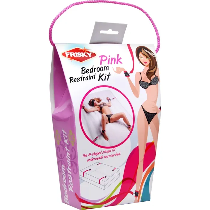 Frisky Vibrators Bedroom Restraint Kit Pink