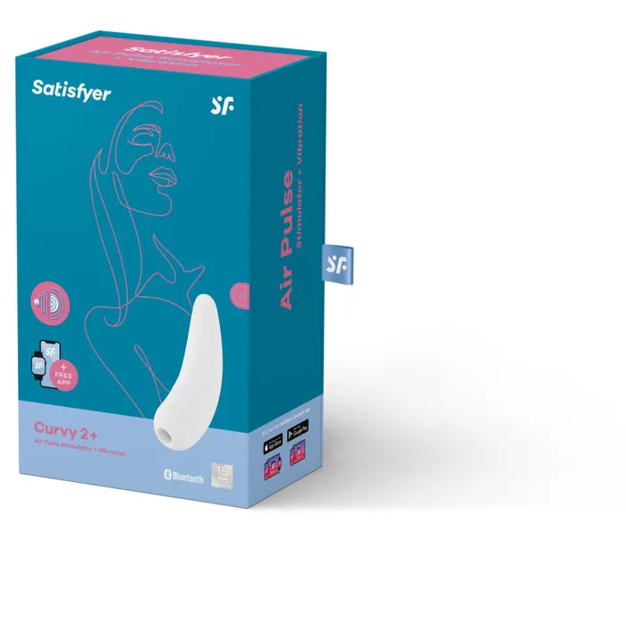 Male Sex Toys | Curvy 2 Plus - White - Satisfyer Male Sex Toys | Curvy 2 Plus - White - Satisfyer