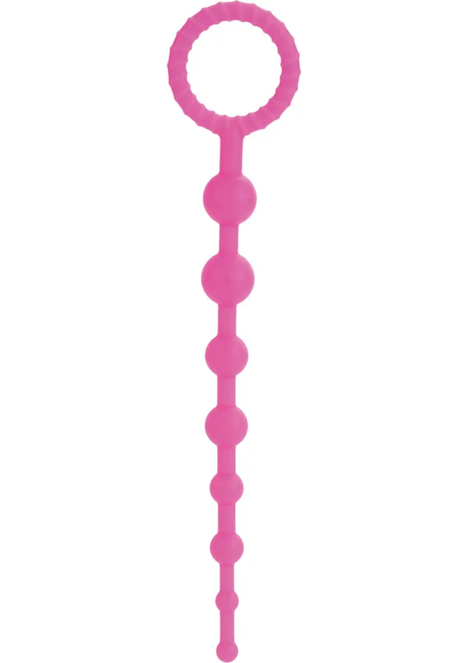 Booty Call X10 Silicone Anal Beads Booty Call Male Sex Toys