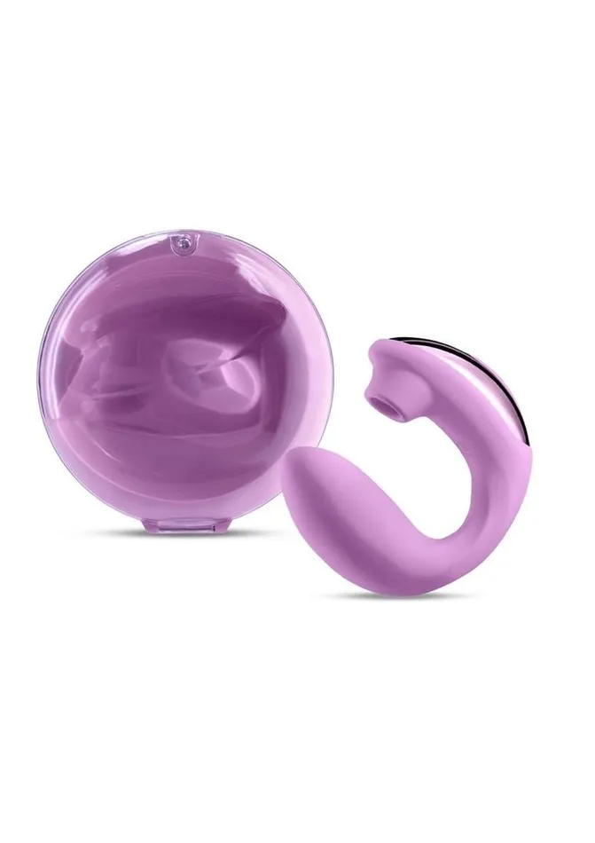 Desire Euphoria Dual End Vibrator with Air Pulse Clitoral Stimulation Desire Female Sex Toys