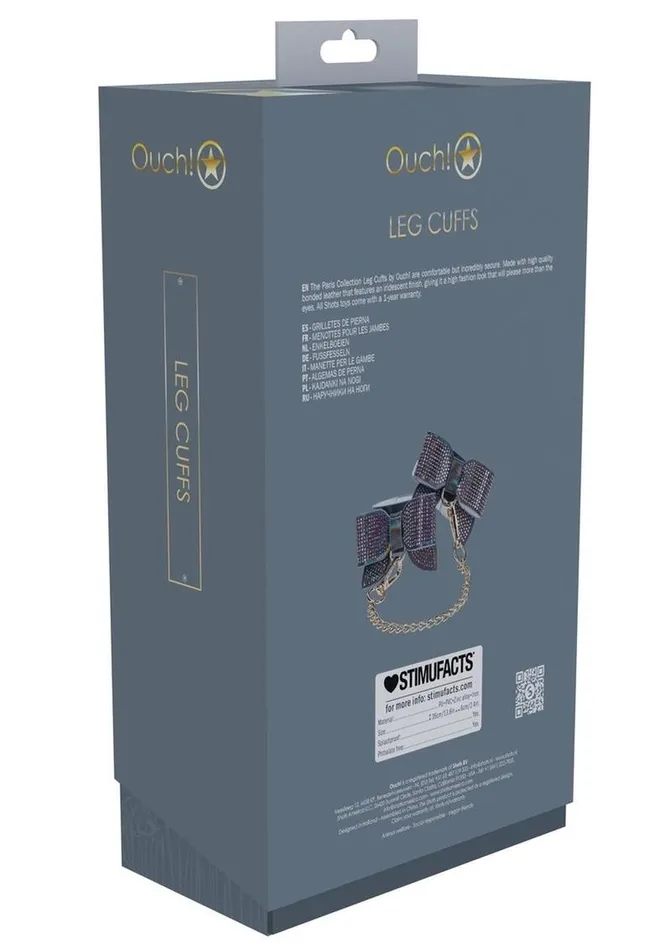 Ouch Couples Ouch Paris Collection Leg Cuffs