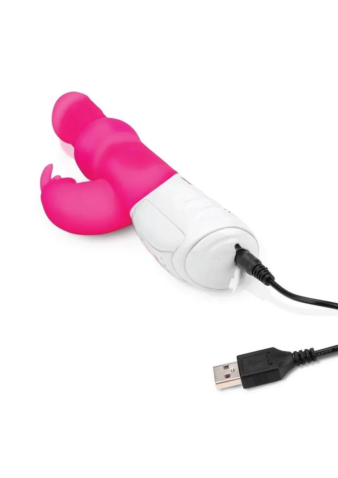 Rabbit Essentials Female Sex Toys Rabbit Essentials Silicone Rechargeable Beads Rabbit Vibrator