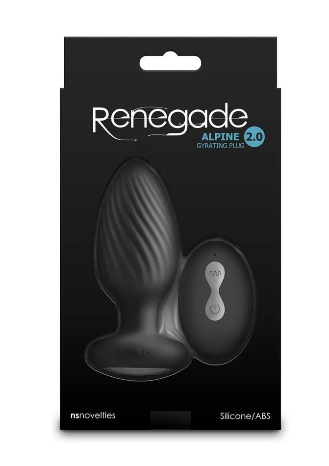 Renegade Anal Renegade Alpine 20 Rechargeable Silicone Remote Anal Plug