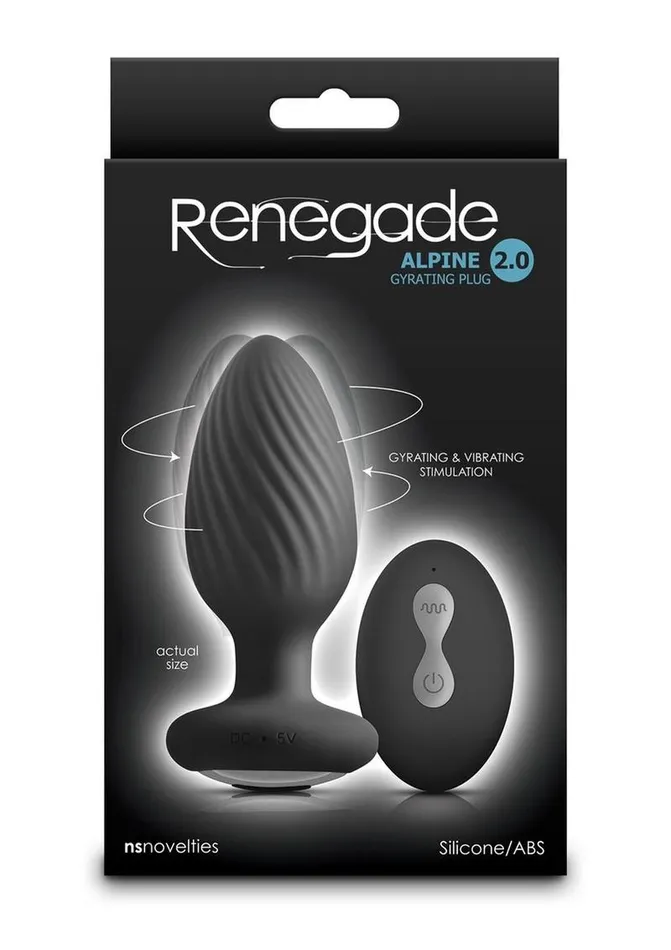 Renegade Anal Renegade Alpine 20 Rechargeable Silicone Remote Anal Plug