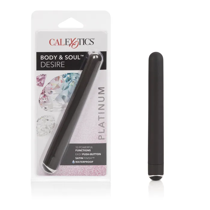 Vibrators California Exotic Body and Soul Desire Vibe Black