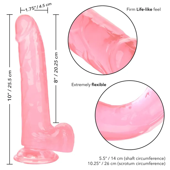 Anal CalExotics Size Queen 8 Inch Pink Anal CalExotics Size Queen 8 Inch Pink