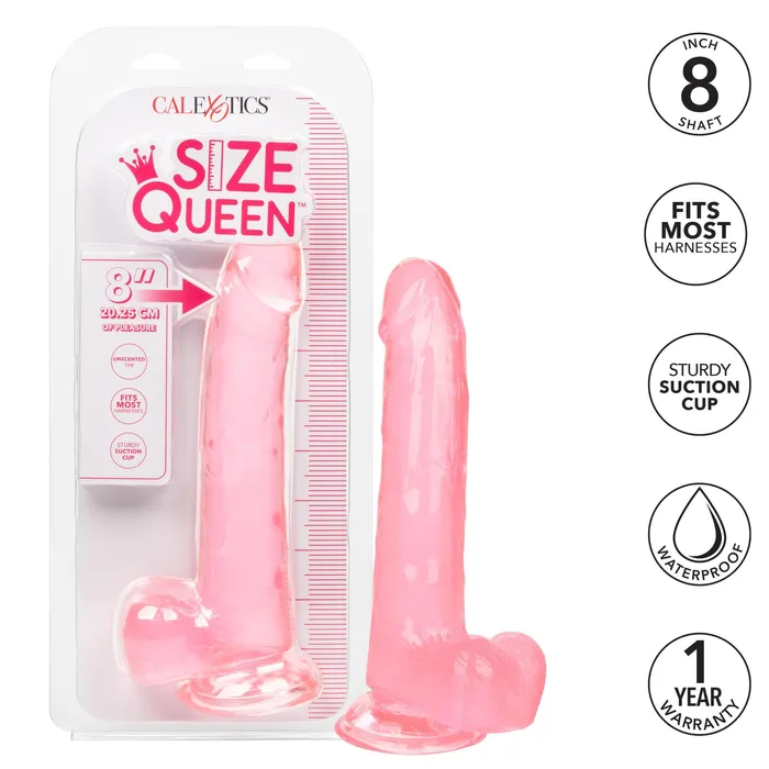 Anal CalExotics Size Queen 8 Inch Pink Anal CalExotics Size Queen 8 Inch Pink