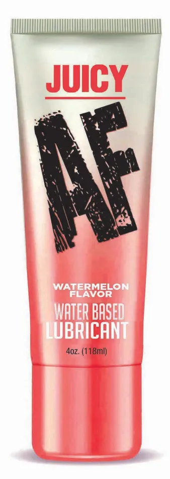 Juicy Af Watermelon Water Based Flavored Lubricant 4 Oz Little Genie Lubricants Juicy Af Watermelon Water Based Flavored Lubricant 4 Oz Little Genie Lubricants