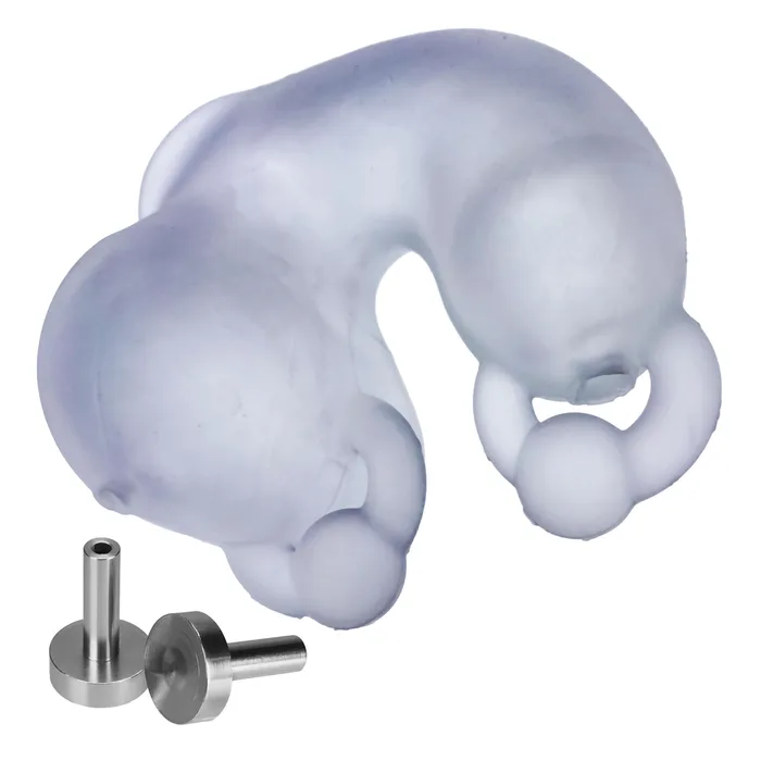 Oxballs Meatlocker Electro 4mm Clear Ice Dildos