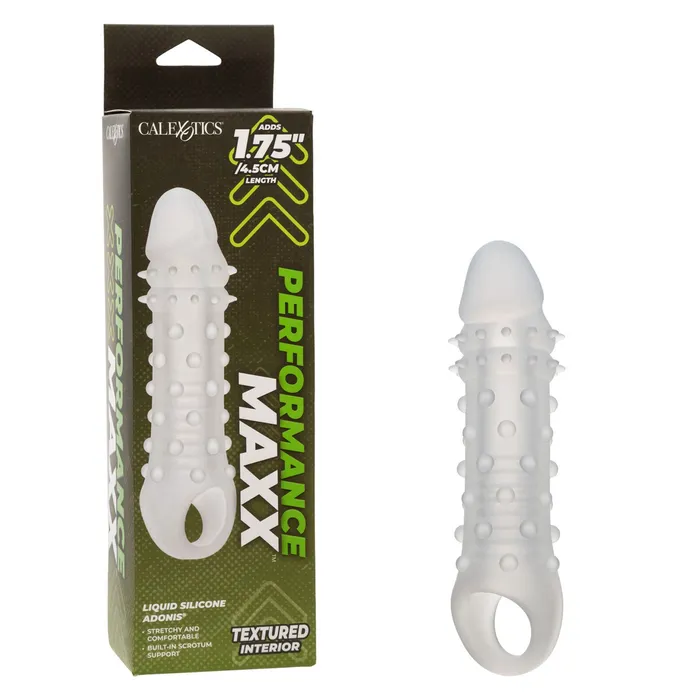 Performance Maxx Liquid Silicone Adonis Clear CalExotics Female Sex Toys