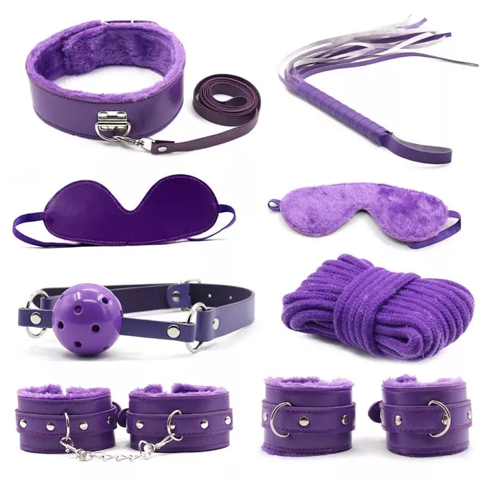 Shop1102143498 Store Couples BDSM Kits Plush Sex Bondage Toys Leather Restraint Set Handcuffs Gag Collar Mask for Couples Adult Bondage Games Tools Shop1102143498 Store Couples BDSM Kits Plush Sex Bondage Toys Leather Restraint Set Handcuffs Gag Collar Mask for Couples Adult Bondage Games Tools