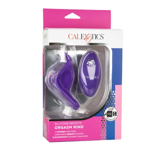 Couples California Exotic Novelties Silicone Remote Orgasm Ring Vibrator Sex Toy Adult Orgasm Purple Couples California Exotic Novelties Silicone Remote Orgasm Ring Vibrator Sex Toy Adult Orgasm Purple