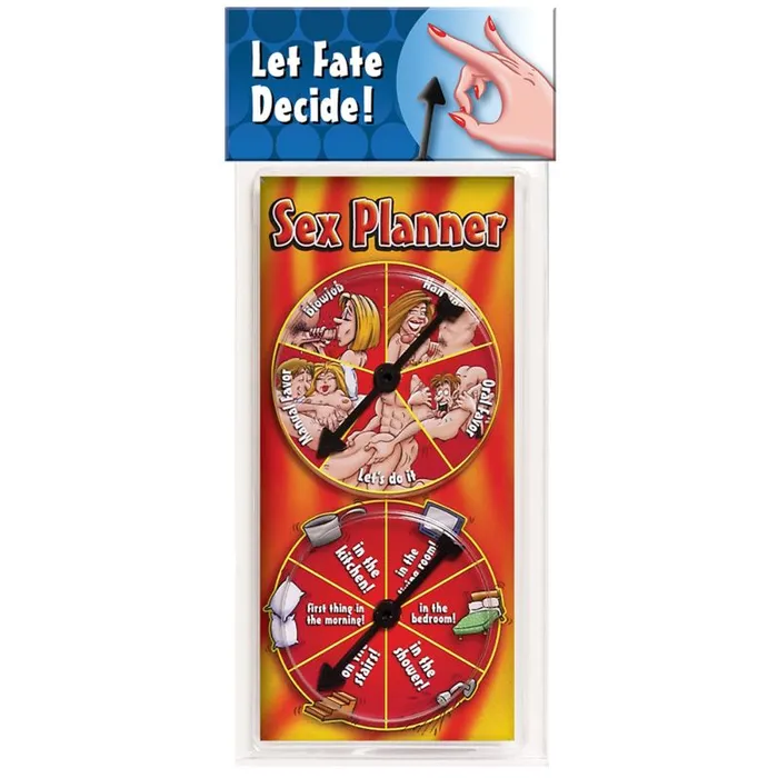 Sex Planner Spinner Game Novelty Couples