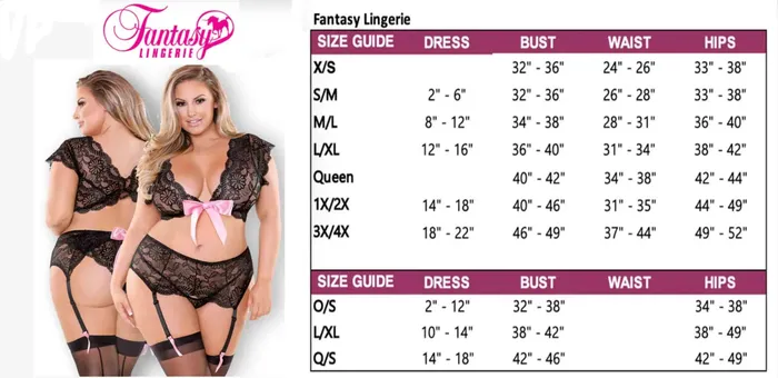 Vibrators Fantasy Lingerie Knockout Teddy