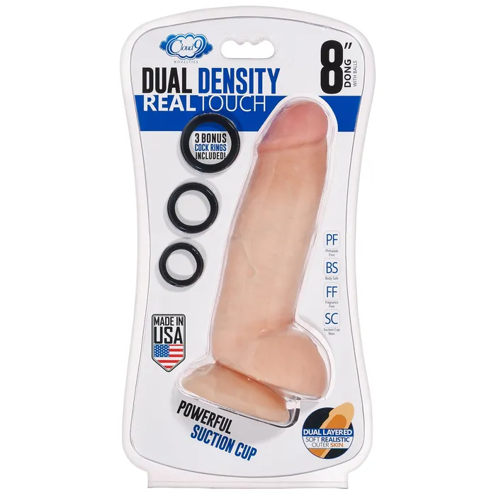 Cloud 9 Novelties Female Sex Toys Cloud 9 Dual Density Real Touch Thick With Realistic Painted Veins Balls 8 In With Cloud 9 Novelties Female Sex Toys Cloud 9 Dual Density Real Touch Thick With Realistic Painted Veins Balls 8 In With