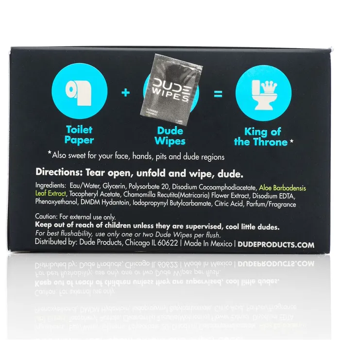 Dude Wipes 30pk Dude Wipes Vibrators
