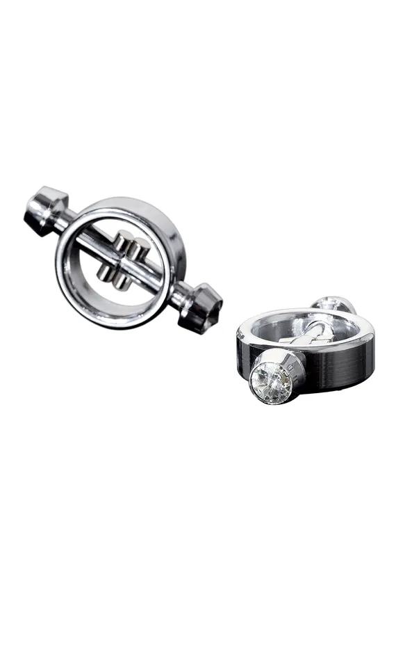Pipedream Products Couples Fetish Fantasy Limited Edition Magnetic Nipple Clamps