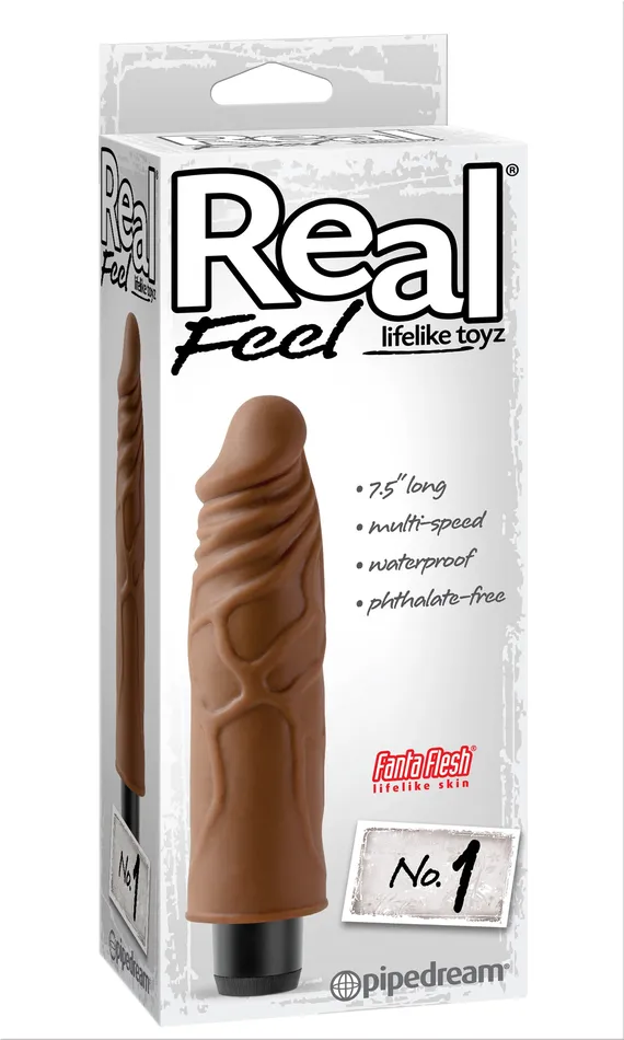 Real Feel Lifelike Toyz 1 Brown Pipedream Products Vibrators