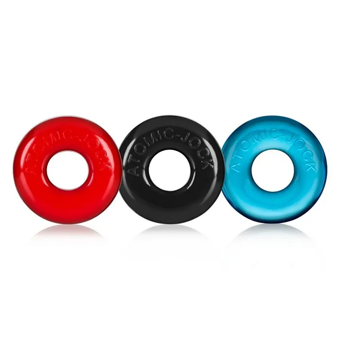 Ringer 3 Pack Cockring Multi OXBALLS Vibrators
