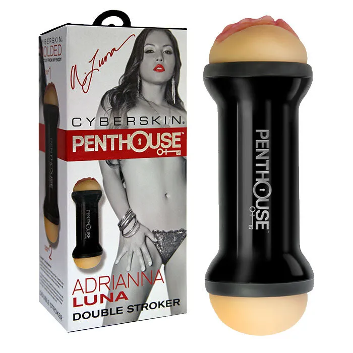 Topco Male Sex Toys Penthouse Double Sided Stroker Adrianna Luna