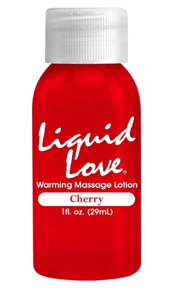 Vibrators Pipedream Products Liquid Love Warming Massage Lotion 1 Oz Cherry