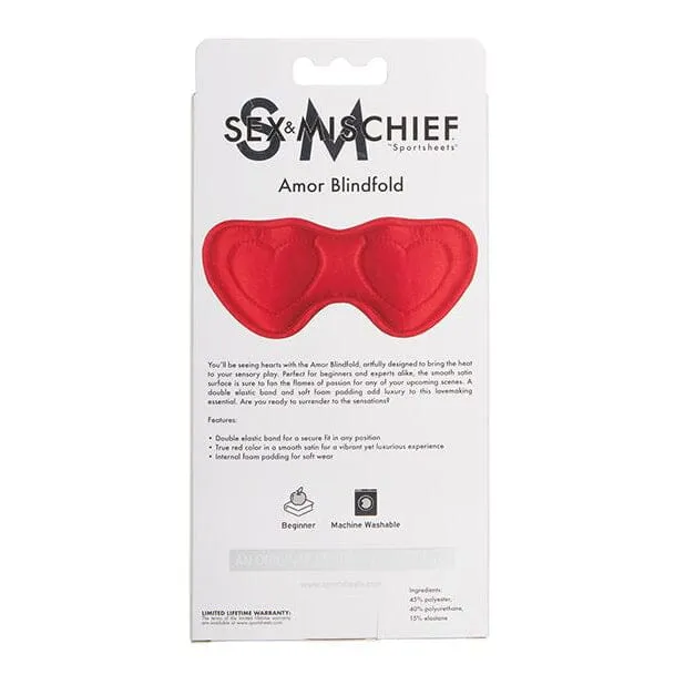 Couples Sportsheets Sex Mischief Amor Blindfold
