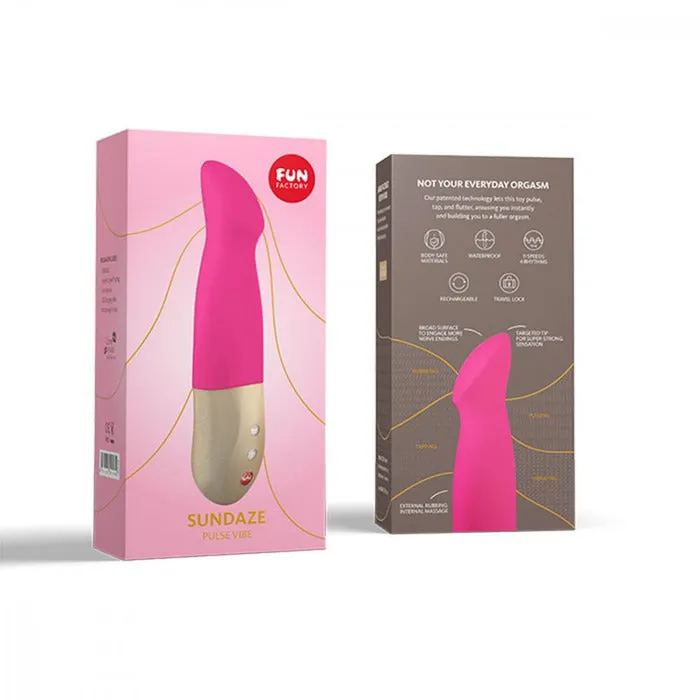 Fun Factory Female Sex Toys Sundaze Pulsing Vibrator