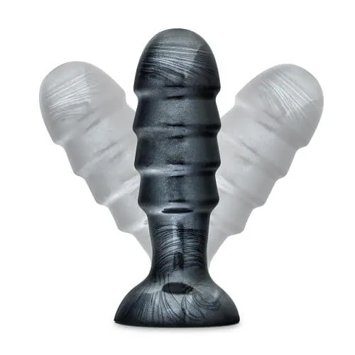 Jet Bruiser Large Ridged Butt Plug 75 Inches Blush Novelties Anal Jet Bruiser Large Ridged Butt Plug 75 Inches Blush Novelties Anal