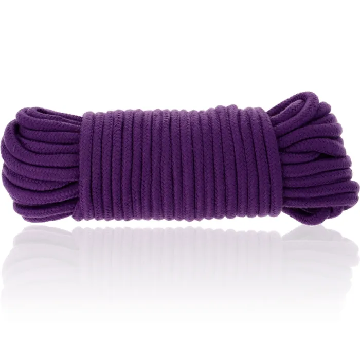 pleasuretoys69 Vibrators DARKNESS BONDAGE COTTON ROPE 20 METERS PURPLE