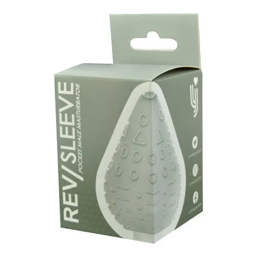 REV Male Sex Toys RevSleeves EggShaped Masturbator Wavy
